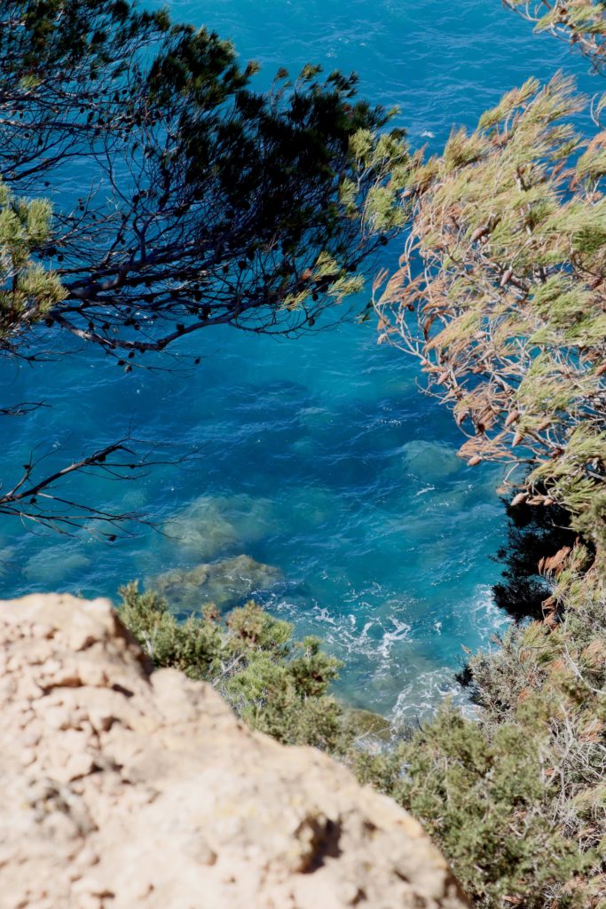 Blauw water ibiza